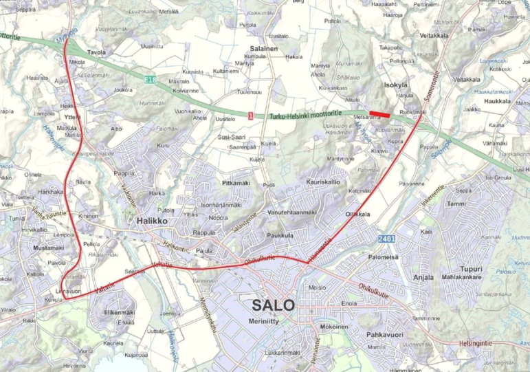 Isokylän #maantietunneli (Vt 1 / E18, Salo) suljetaan pelastusharjoituksen ja tunnelin huoltotöiden vuoksi 26.4.2022 klo 8.00–24.00 välisenä aikana. Tunnelin sulun ajaksi liikenne ohjataan tunnelin varareitille. #Salo #tunnelisulku #kiertotie epressi.com/tiedotteet/tur…