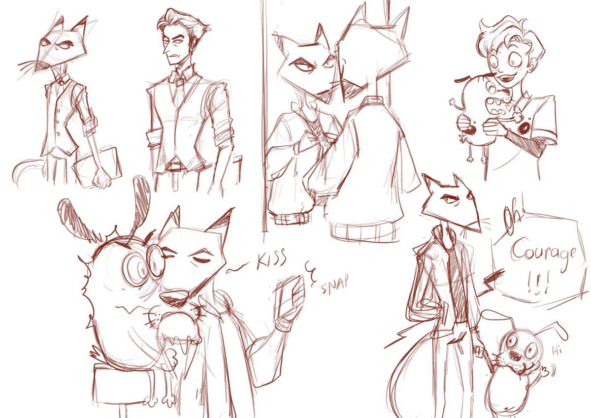 Cacandyart's tweet photo. Some doodle

#CartoonNetwork #CartoonNetworkfanart #fanart #CourageTheCowardlyDog #Katz #KatzxCourage #KatzCourage https://t.co/0PVroklHPt