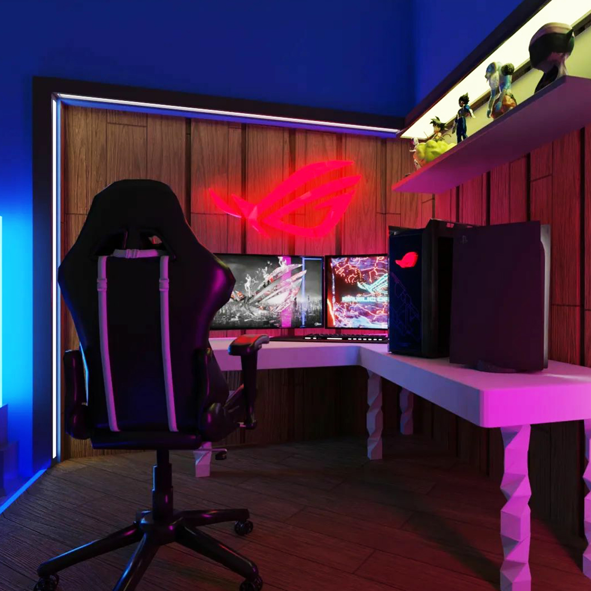 ASUS_ROG's tweet photo. Check out the dream game rooms your fellow gamers have designed. 🖥️ ❤️🔥
Join the #ROGGameInStyle Giveaway until Apr.22 to win tons of ROG gear. 👇
https://t.co/KYO1h3WghT
@IntelGaming
@CORSAIR @gskillgaming
@kingstontech @teamgroupinc
@XPG_Global https://t.co/T6c5iAtGAD