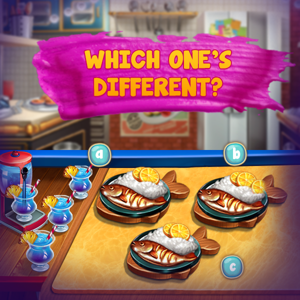 CookingRoger's tweet photo. ✋ Hello Chefs 👨‍🍳👩🏻‍🍳!
✅ Are you ready for a new test?
👍 Can you guess which plate is different?
======
📥 Play Now on Android - https://t.co/Cs6JWcdETW
📥 Play Now on AppStore - https://t.co/dP6XYMSvP8
======
#burgergames #hotdoggames #donutsgames #iosgame #cookinggames https://t.co/ZdtrCMyLYV