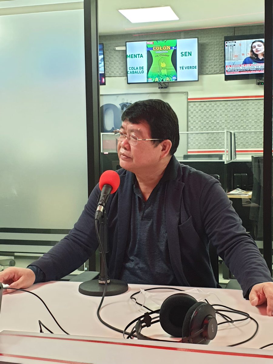 Nahem_360's tweet photo. #18Abril Hoy en #Enfoque360 por #1000Noticias conversamos sobre el proyecto #Surubí 🐟 con el Jefe de la Misión Técnica de #Taiwán 🇹🇼 en #Paraguay 🇵🇾 @taiwanicdfpy Luis Jou y el Técnico Samuel Liu y todo sobre la Asistencia Técnica gratuita a productores/piscicultores locales. https://t.co/V4DQ8uRENY