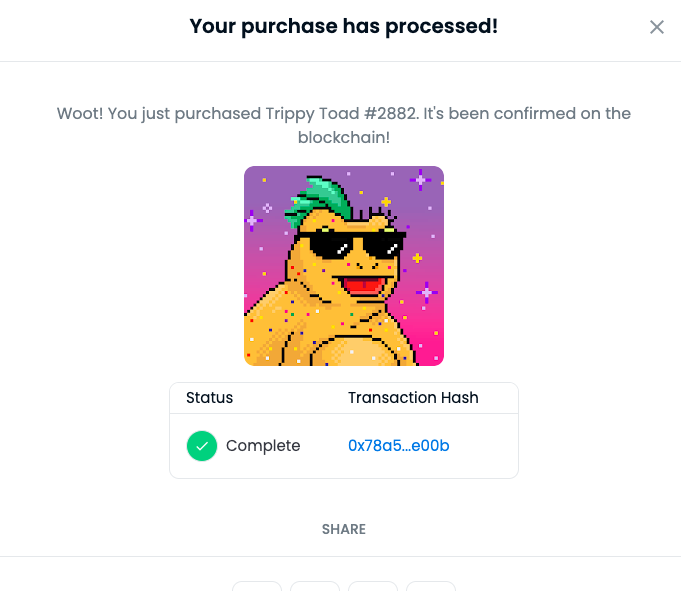 mrwassabi's tweet photo. Can't Stop Buying @Trippytoadznft 🐸 Do I have too many? #NFT #Trippytoadz https://t.co/gHRe15DCd1