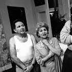 BenjBrantley's tweet photo. Reasons to love live theater, 337. An elderly Brooklyn couple moves to Florida. Hell is waiting for them, a  cruel, eternal mix of past and present. Donald Margulies' stunning, long-delayed "Model Apartment" finally opens in New York, 1995, with Lynn Cohen and Paul Stolarsky. https://t.co/oL5uvznCaz