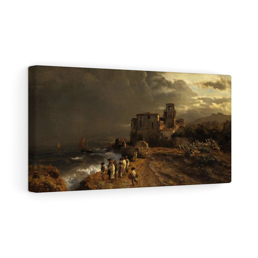 EarthInCanvas's tweet photo. Excited to finally share the latest item from our #etsy shop: Farewell on the Shore Canvas Gallery Wrap https://t.co/UWwtycH9Ys 

#canvas #canvasprint #canvasartwork #painting #canvaspainting #sailing #ship #shore #nature #canvasetsy #beautiful #beautifulpainting #castle #beach https://t.co/BiCyuobyZz