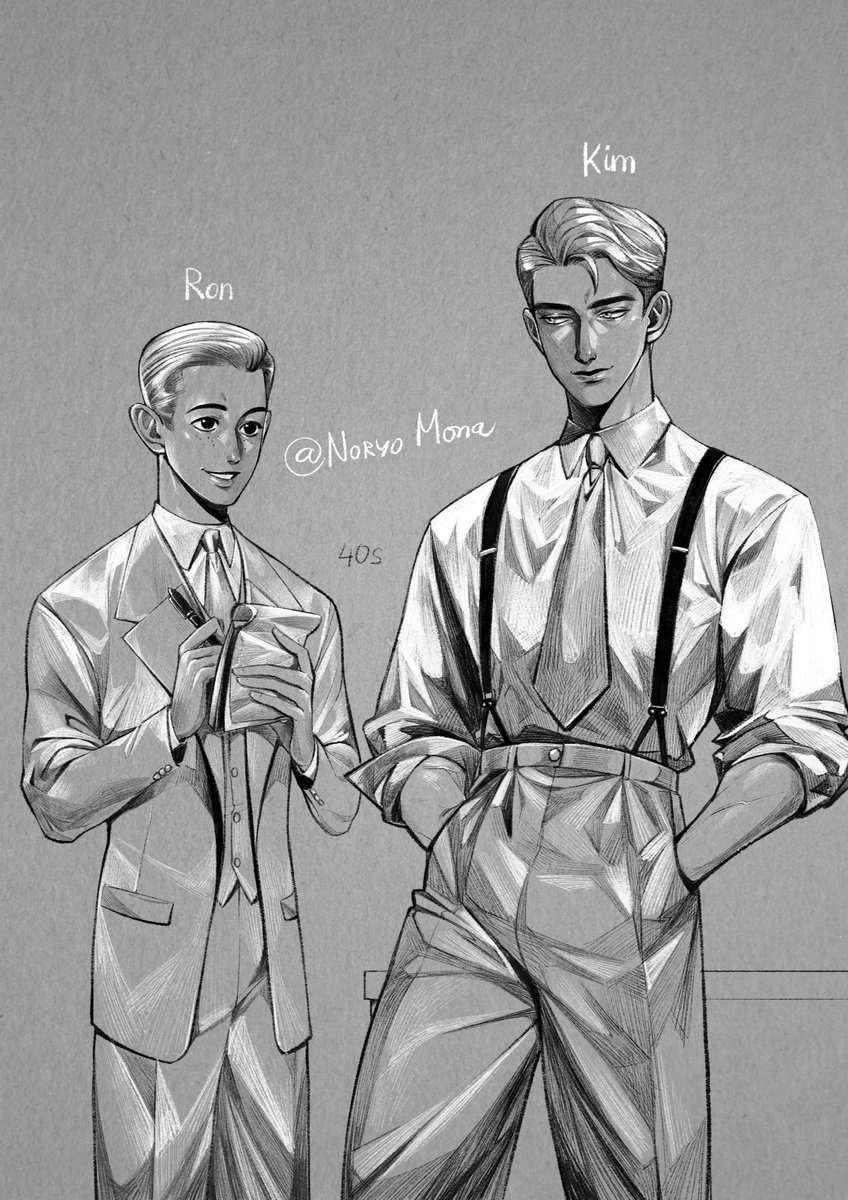 「💛Agent R & Agent K🧡 」☾ MONA NORYO ☽の漫画