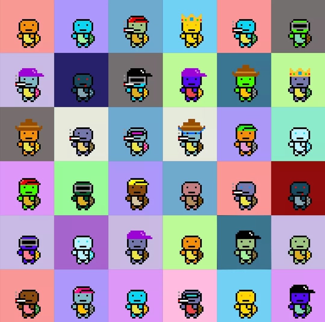 CuteTurtleNft's tweet photo. Opensea : https://t.co/hQ65U4TLmq

 👀👀 #PixelNFT https://t.co/prlE9MWMYD