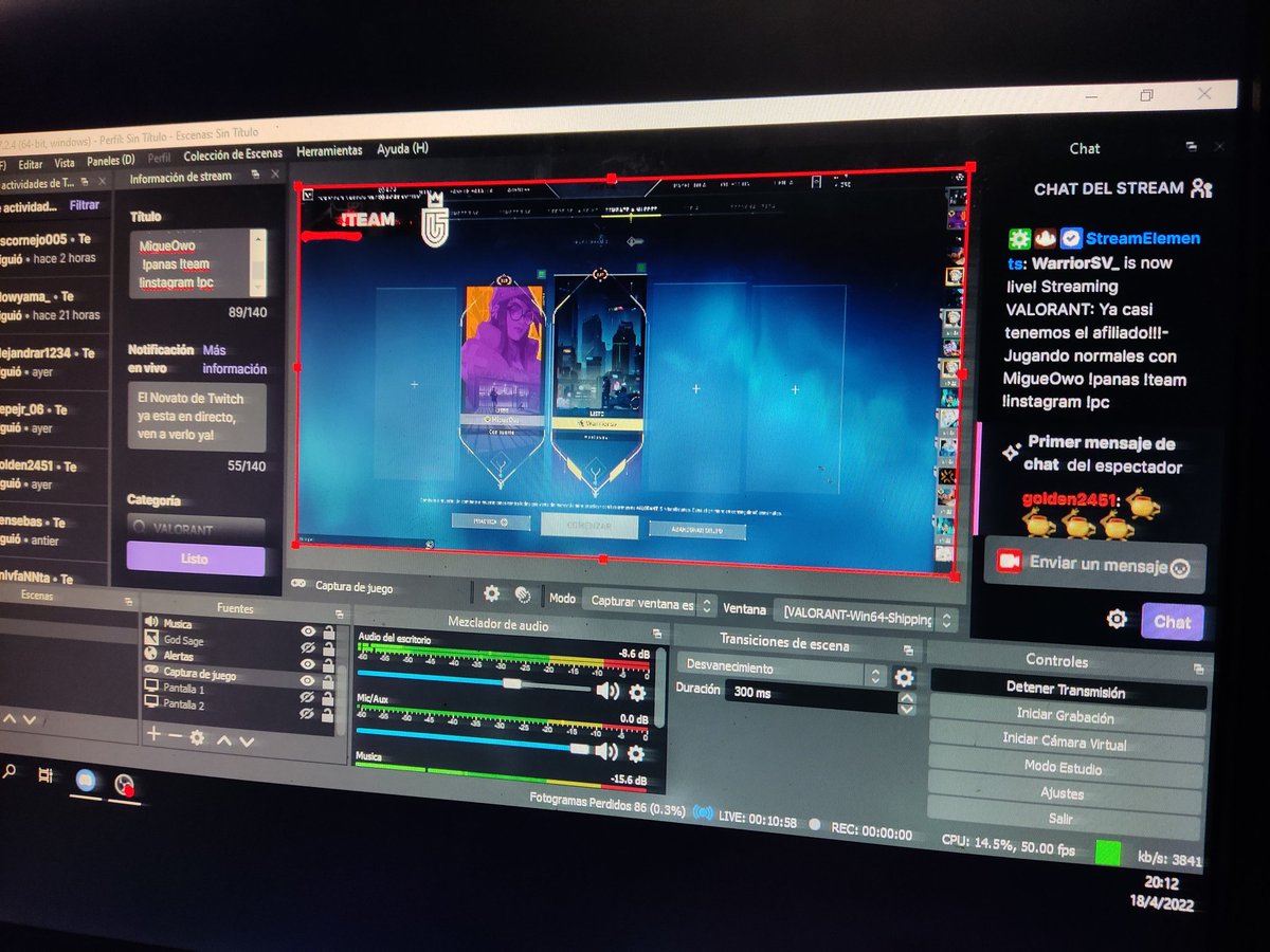 Warriorsv_'s tweet photo. Ya andamos en stream jugando unas normales de Valorant y luego jugamos carreritas de GTA con @MigueOso4 
@twitchsv_
#twitchsv_ #twitch https://t.co/SJuaEdno9s