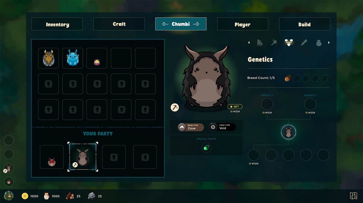 Chumbi Valley - Game UI Sneak Peek