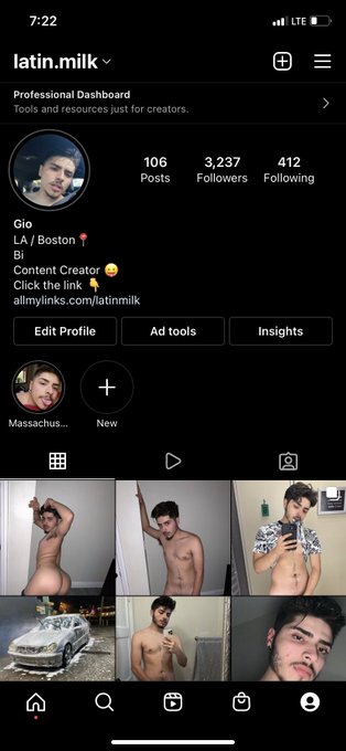 For those asking bout my insta. It&rsquo;s @ Latin.milk 😈 https://t.co/A94nGgNPzI