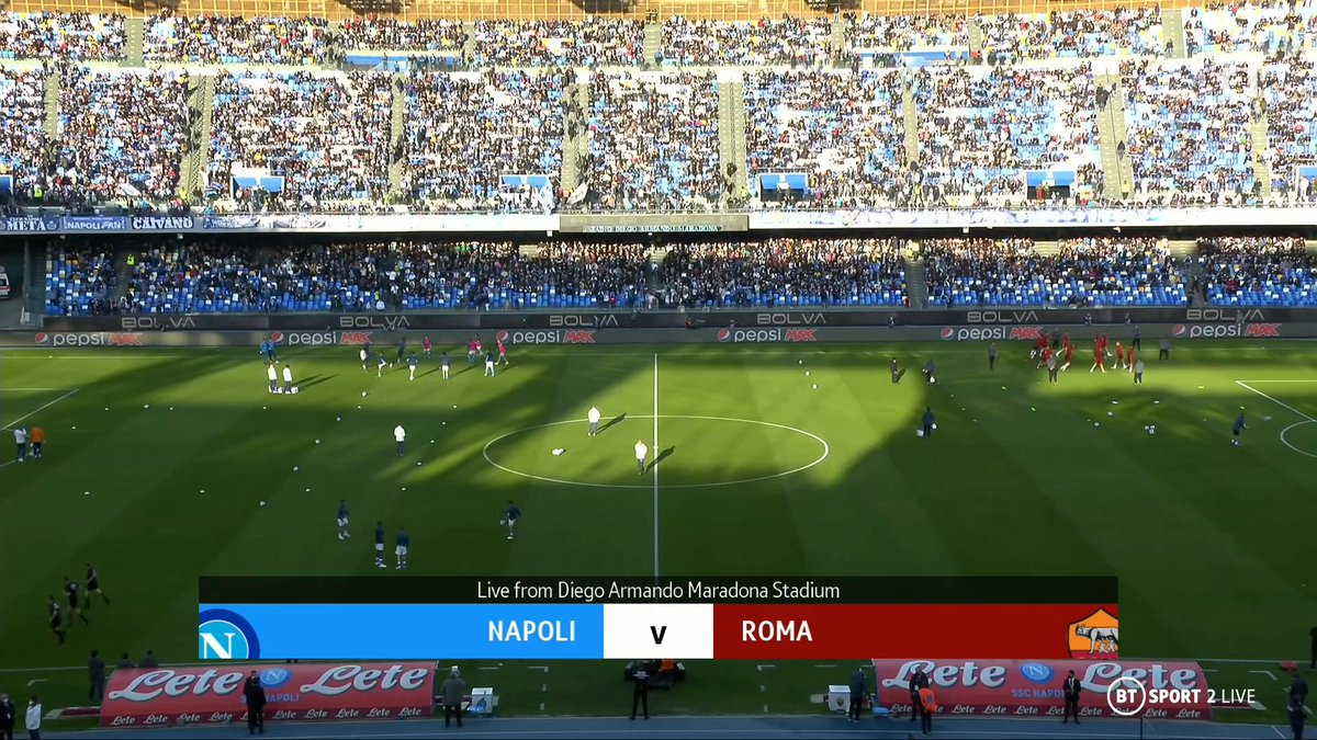 Full match: Napoli vs Roma