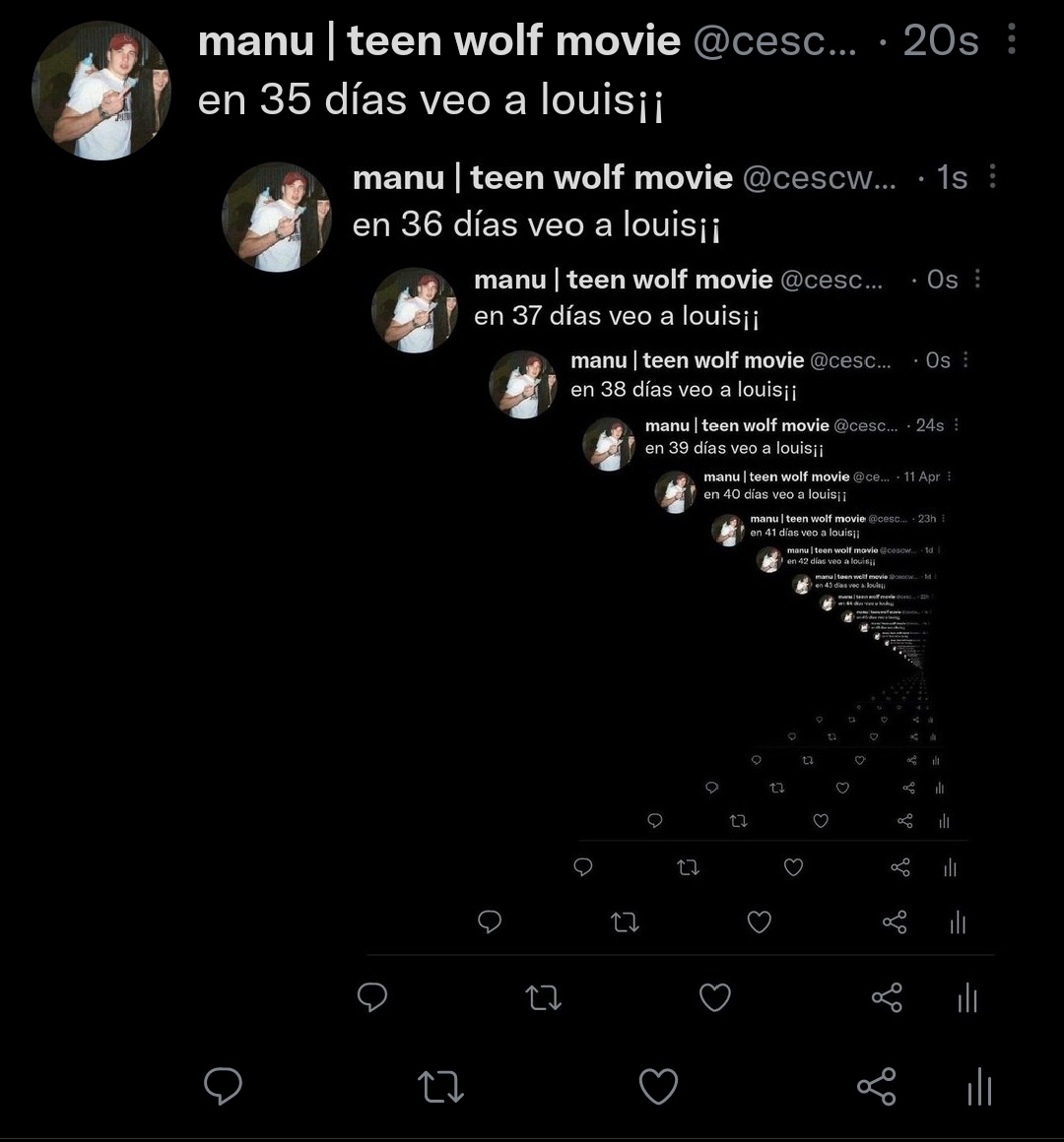 neysbitch's tweet image. en 34 días veo a louis¡¡