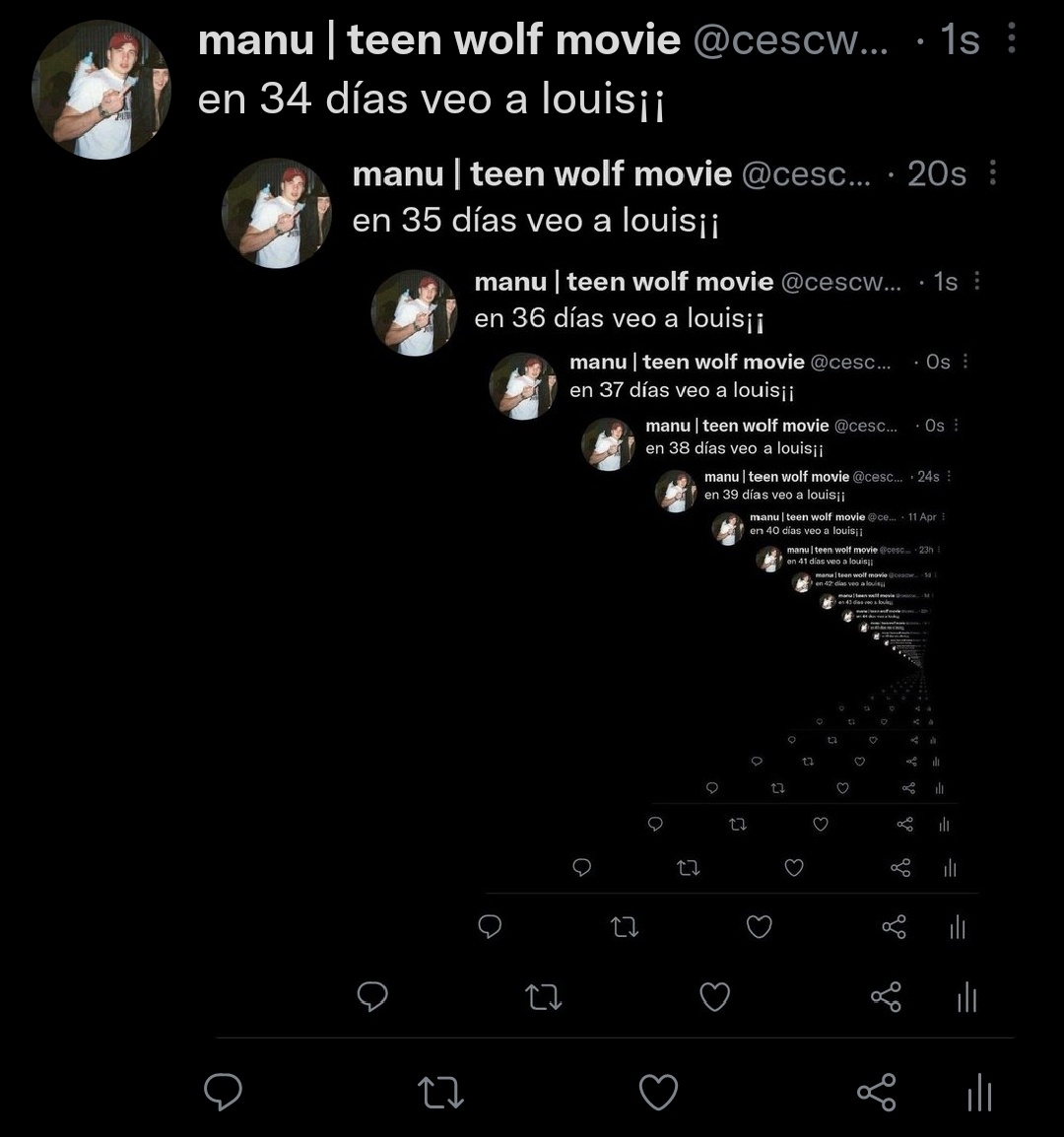 neysbitch's tweet image. en 33 días veo a louis¡¡