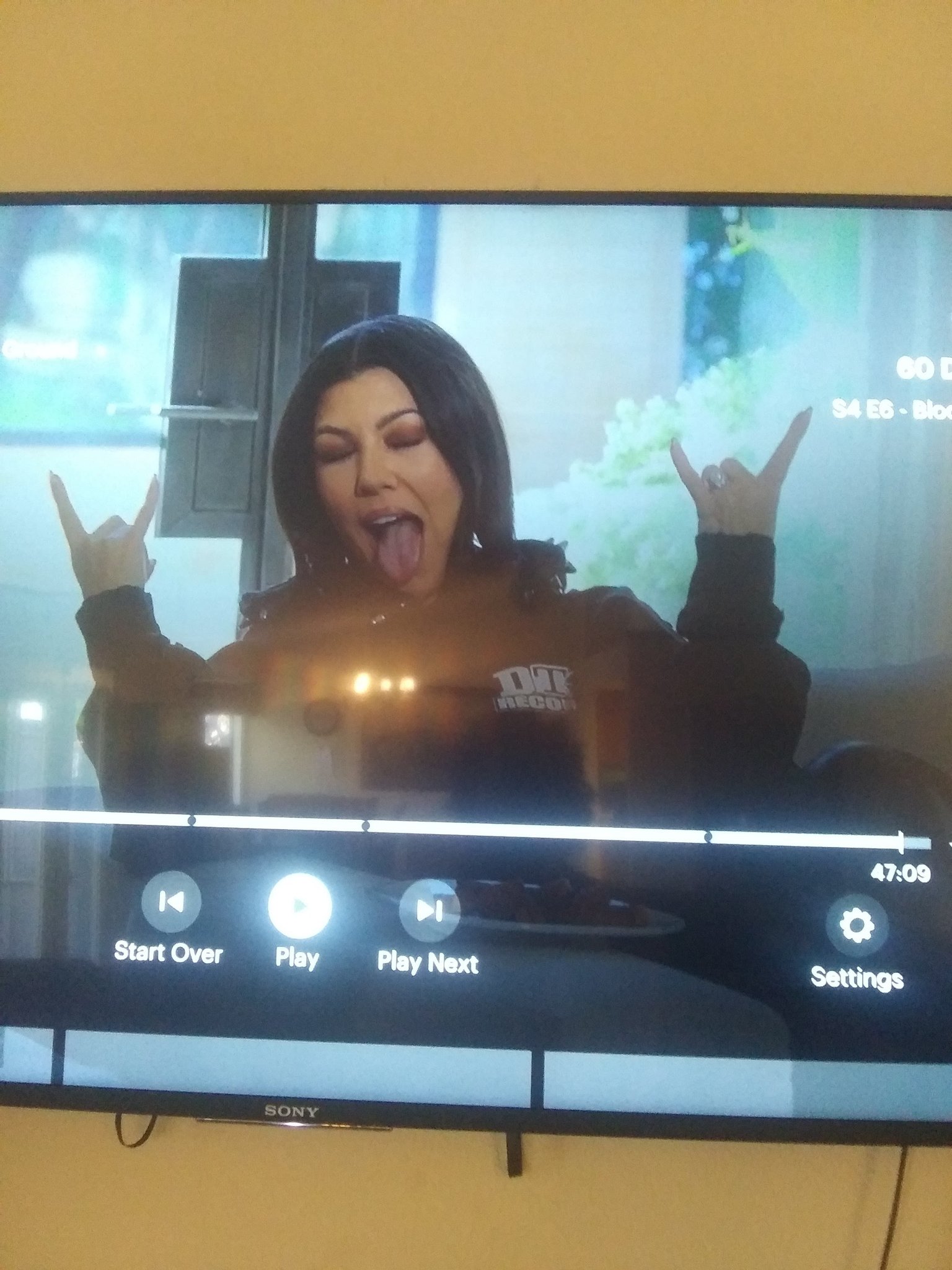 Kourtney Kardashian sticking out her tongue!!! Happy Birthday Kourtney!  