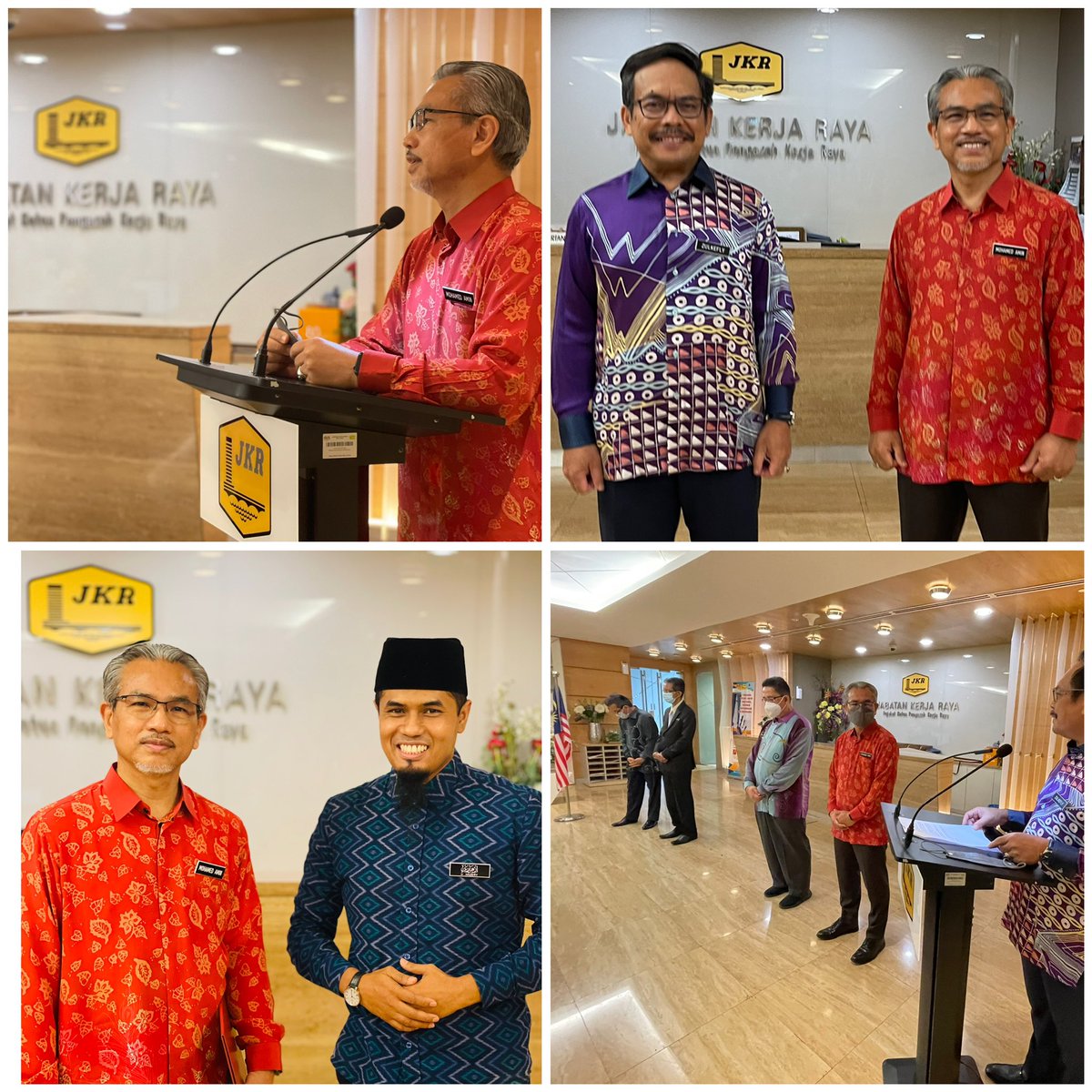 EzryIr's tweet photo. Salam Persaraan

💐Sekalung penghargaan buat YBrs. Ir Hj @M_AminKasim ,Pengarah Kanan @CawJalanJKR yang akan menamatkan perkhidmatan dlm sektor awam. 

T.kasih atas segala jasa &amp; bakti. Moga diberi kesihatan &amp; sentiasa berada dalam rahmatNya. 

جاس كڤد رعيت
#biarjasajadikenangan https://t.co/OcUYOCXHvS