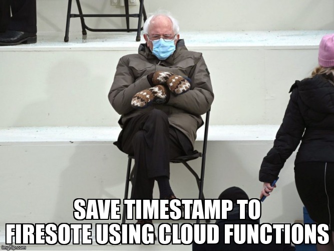 overflow_meme's tweet image. Save timestamp to firesote using cloud functions stackoverflow.com/questions/7191… #googlecloudfirestore #googlecloudfunctions