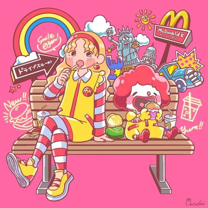 ドナルド マクドナルド のイラスト マンガ作品 6 件 Twoucan ドナルド マクドナルド のイラスト マンガ作品 6 件 Twoucan