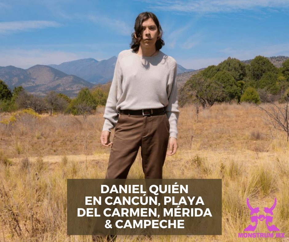 ¡Llega al Sureste <a href="/danielquien/">DANIEL QUIÉN</a> !

Estará como parte de la gira en solista de Javier Blake en diversos bares de la zona; Toda la información en el siguiente link:

bit.ly/3xCXnLX