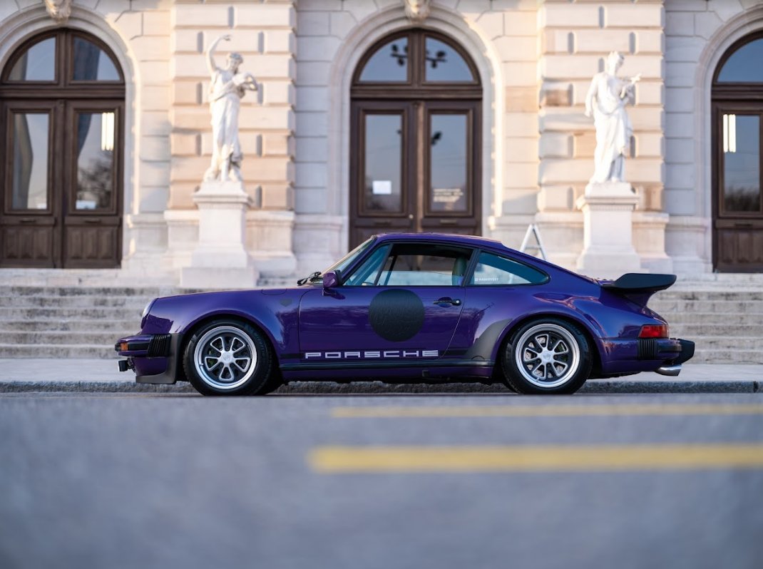 JokerXXXNFT's tweet photo. The car was stripped down to the naked metal and recoated in nonmetallic royal purple – one of the Skittles colors used on @Porsche 911  in the late sixties and early seventies. 
#Porsche #racing #restoration #cryptoauctions #nftauctions #ownapiece #JOKERxxxNFT @PorscheRaces https://t.co/WZMseqs08o