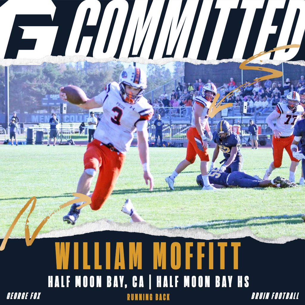Thank you to all my coaches that coached me along this journey and made me the player I am today. Blessed to announce that I’ll be taking my next journey to play football at George fox Univeristy! Go Bruins🐻 <a href="/GFUAthletics/">George Fox Athletics</a> <a href="/GFUFootball/">GFU Bruin Football</a>