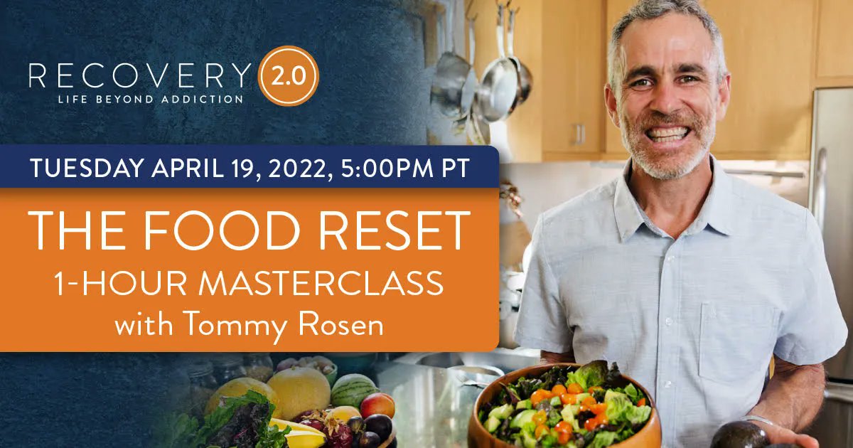 Join me for The Food Reset Masterclass - a FREE Online Event! If you are looking to take hold of your life with vitality, energy, mental clarity, and intention, do not miss this one-time online event. Tuesday, April 19, 2022 at 5pm PT! Register: buff.ly/3ECVfEt