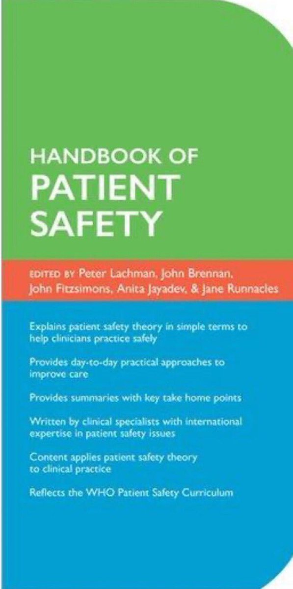 Thank you @RCPI_news @RCPI_QI QI Scholar @DrKirstynJames @CUH_Cork for your chapter #patientsafety in patients with frailty and complex long term conditions in the @OUPMedicine Handbook of #PatientSafety tinyurl.com/2s4z99cp tinyurl.com/2p89x5jt #OUPHandbookPatientSafety