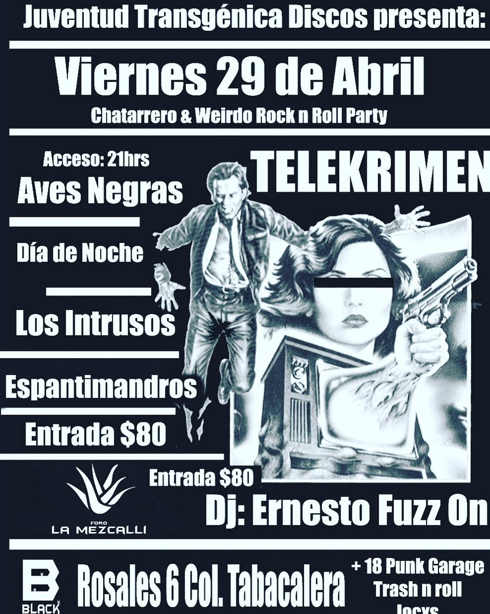 Aquí la próxima fecha de Telekrimen!