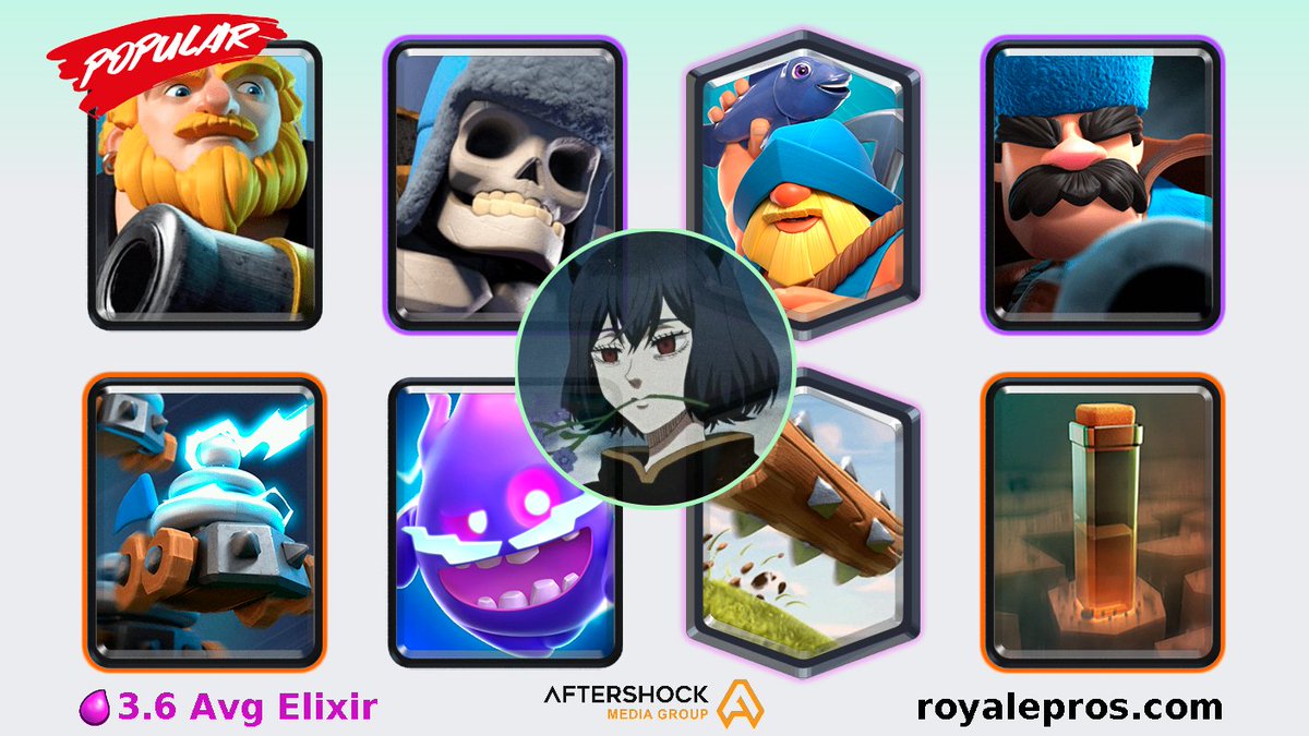 .<a href="/KevinT_CR/">Kevin♡</a> has won grand challenge on 19/04/2022 11:19:56 SGT [Royal Giant,Giant Skeleton,Fisherman,Hunter,Zappies,Electro Spirit,The Log,Earthquake]

Deck: link.clashroyale.com/deck/en?deck=2…

GC Logs: royalepros.com/viewprofile/LC…

Powered by @ AMGinfluence