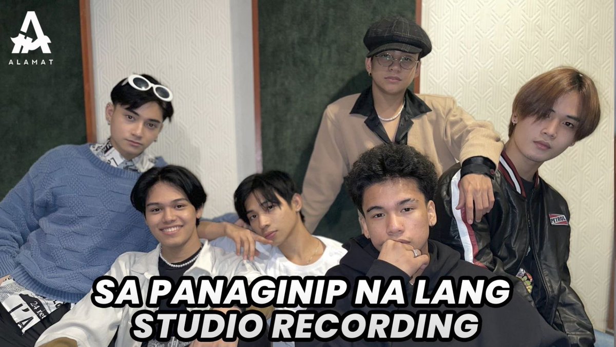 <NEW VLOG>
Behind-the-scenes: #Alamat's studio recording of #SaPanaginipNaLang
🔗 youtu.be/nayrnRVafsE

#ALAMAT_SPNL 
#AlamatSPNL_recording