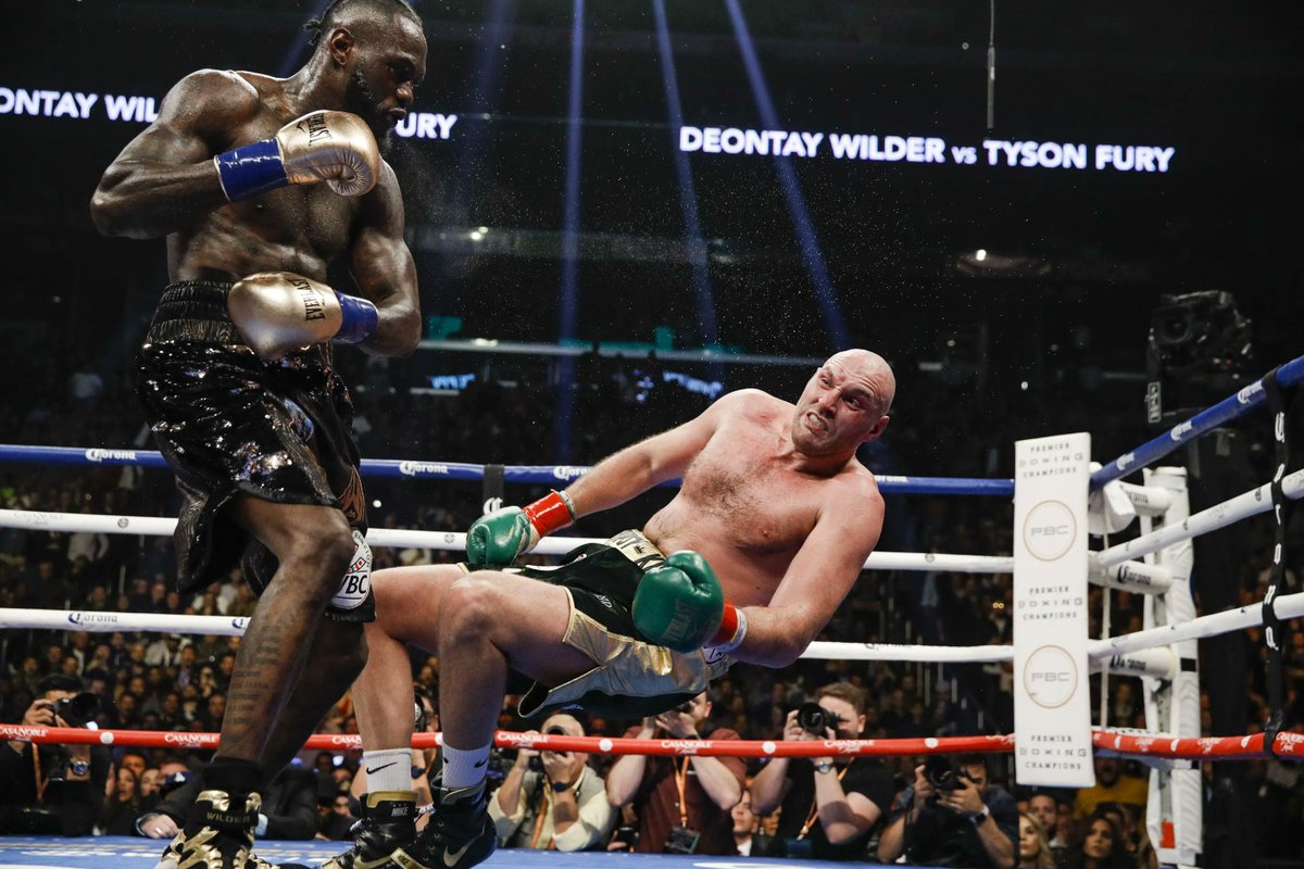 Wilder WON that 1st fight.👀#WilderFury 
and nobody is gonna tell me otherwise.
