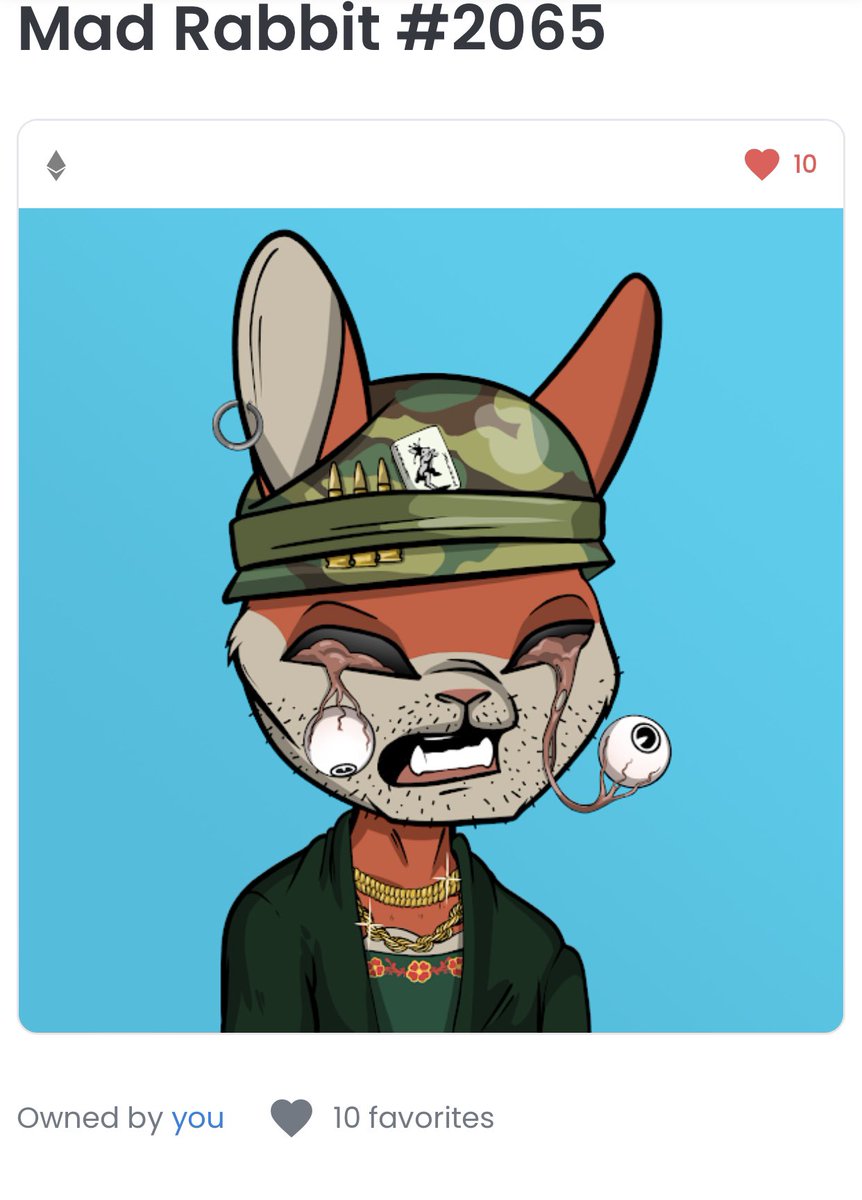 DrZeuss 🩺⚡️ (@zeusscapital) on Twitter photo ⚡️ FLASH GIVEAWAY ⚡️
Got a VIRGIN MAD RABBIT FOR YOU ALL 😤 this <a href="/MadRabbitsRC/">Mad Rabbits Riot Club 🥕</a> is STILL eligible for a FREE GANG WAR MINT 🔥
RULES
⚡️FOLLOW ME
⚡️RETWEET
⚡️TAG SOMEONE TO GET UP
WINNER IN 30 MINUTES ⏳
#NFT #NFTGiveaway #BAYC #MAYC #BTC #SACPAC #PAD ⚡️ FLASH GIVEAWAY ⚡️
Got a VIRGIN MAD RABBIT FOR YOU ALL 😤 this <a href="/MadRabbitsRC/">Mad Rabbits Riot Club 🥕</a> is STILL eligible for a FREE GANG WAR MINT 🔥
RULES
⚡️FOLLOW ME
⚡️RETWEET
⚡️TAG SOMEONE TO GET UP
WINNER IN 30 MINUTES ⏳
#NFT #NFTGiveaway #BAYC #MAYC #BTC #SACPAC #PAD