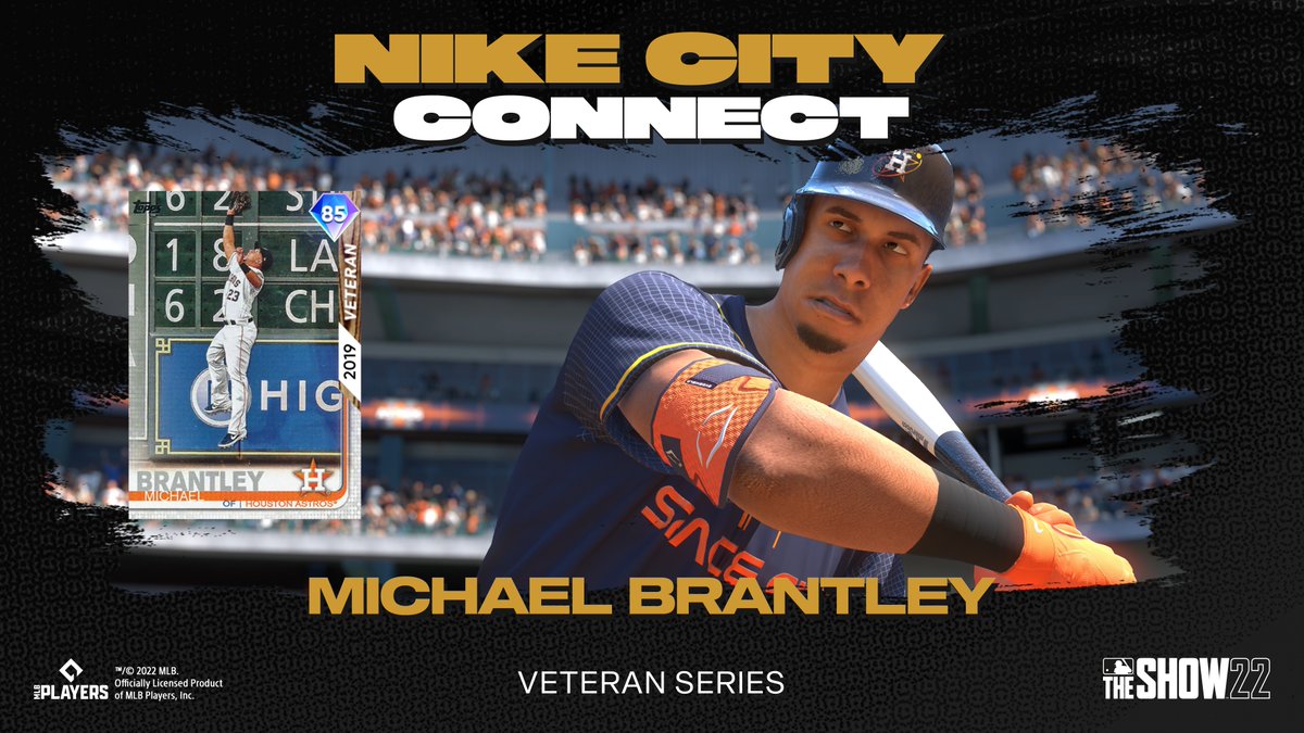 MLB The Show on X: Today we get a new program that is out of this world!  🛰️ Earn the #SpaceCity @Nike City Connect jersey in #MLBTheShow. Plus the  @Astros favorite, Michael
