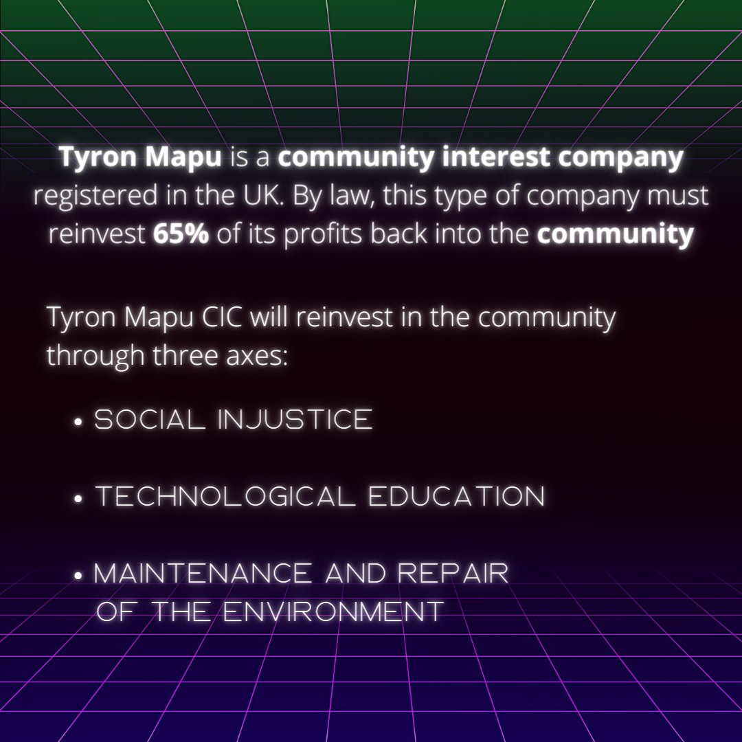 tyronDAO_org's tweet photo. #TyronMapu #CIC is a company created to be the connection between the problem and the #solution powered by the #TYRONCommunityDApp!⚡️To address what is essential for all: social justice, #education and environmental care #nature #future is #OpenSource soon on #Zilliqa https://t.co/tAfvq8hAUJ