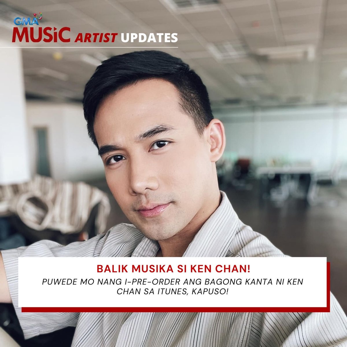 GMAMusic's tweet photo. #KenChan is back with another fun song! 🎶
You can pre-order #Quaranfling starting today April 19 until April 25, mga Kapuso!
👉 https://t.co/00KmIzjIPw https://t.co/oVvO3NdNjC