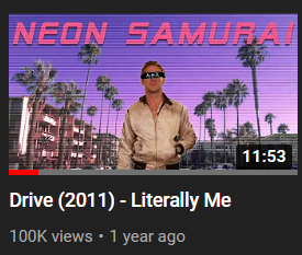 thekinocorner's tweet photo. I just had 2 videos hit 100k views at the same time. Holy shit. https://t.co/fhjDCGMHEN