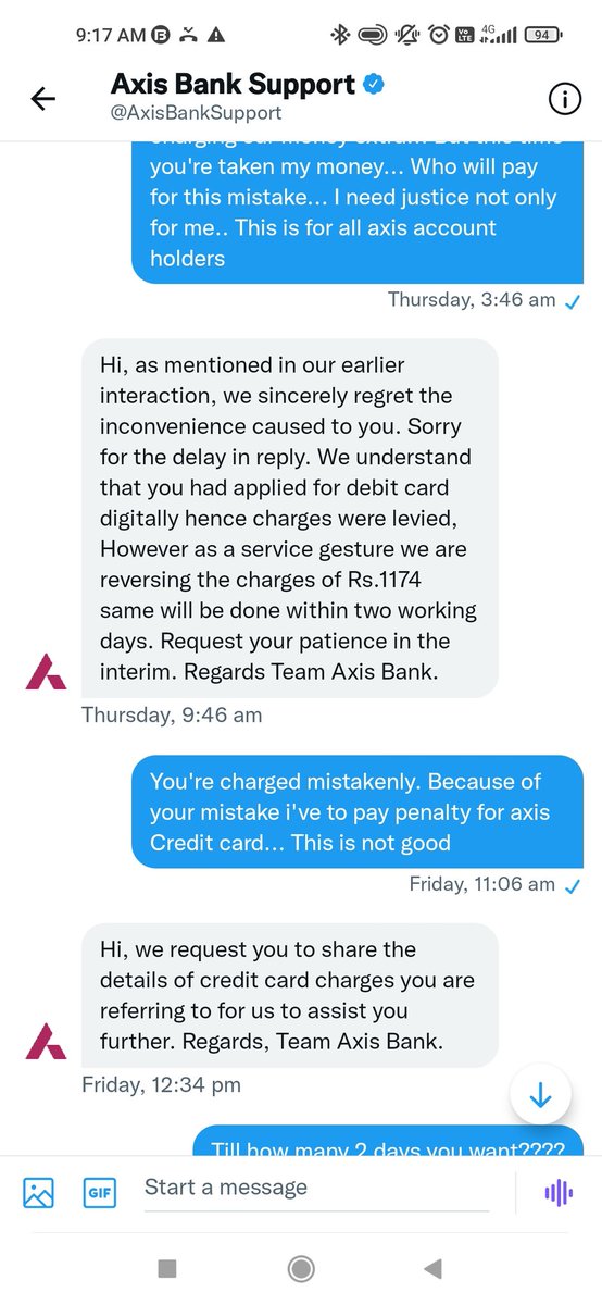 Rey88810044's tweet image. @AxisBank @AxisBankSupport refunded 999 only ..... What is going on.... For how many people you're charged like this... #worstaxis