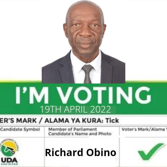 RutoIcon's tweet photo. NTW  sub county residents will vote for Hon Richard Obino because he is; development oriented, passionate about education,good listener, integrity, cherishes peace, humble, principled and team player, and experienced leader
#TuesdayNTWniOBINO https://t.co/D6MO7I6x1v