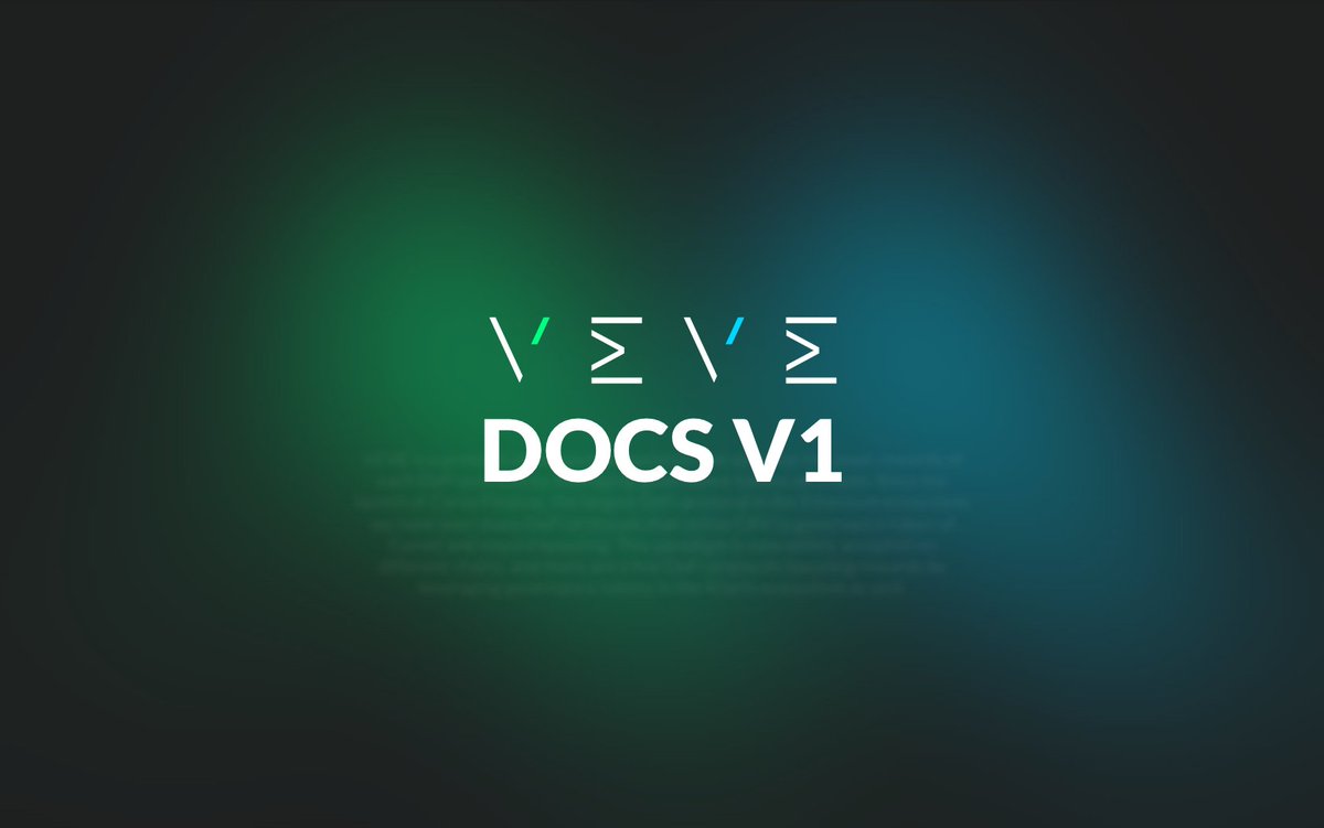 Hi, Everyone and the Klaytn Community 

VEVE Docs V1 is updated 

Please see our Docs to find out more about VEVE Finance 
docs.veve.finance

<a href="/klaytn_official/">Klaytn (now Kaia)</a> <a href="/claimswap/">ClaimSwap</a> <a href="/ConvexFinance/">Convex Finance</a> #VEVE #DeFi #VotingnBoosting