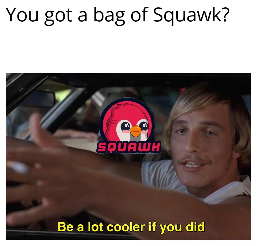 Squawk & Chirp tweet media