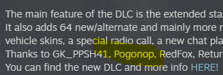 Pogonop's tweet photo. I got credited in a video game's DLC :) :) :) https://t.co/T2A2Z1uWY1