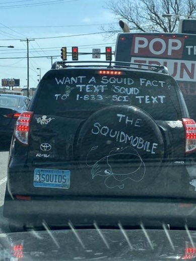 KSQDFM's tweet photo. It looks like the squids are out on the streets now! 🦑 #ksqd #squidmobile https://t.co/eNXz8wpnfo