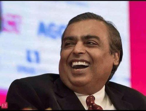 Happy birthday Mr mukesh Ambani 
Just leve from this side  