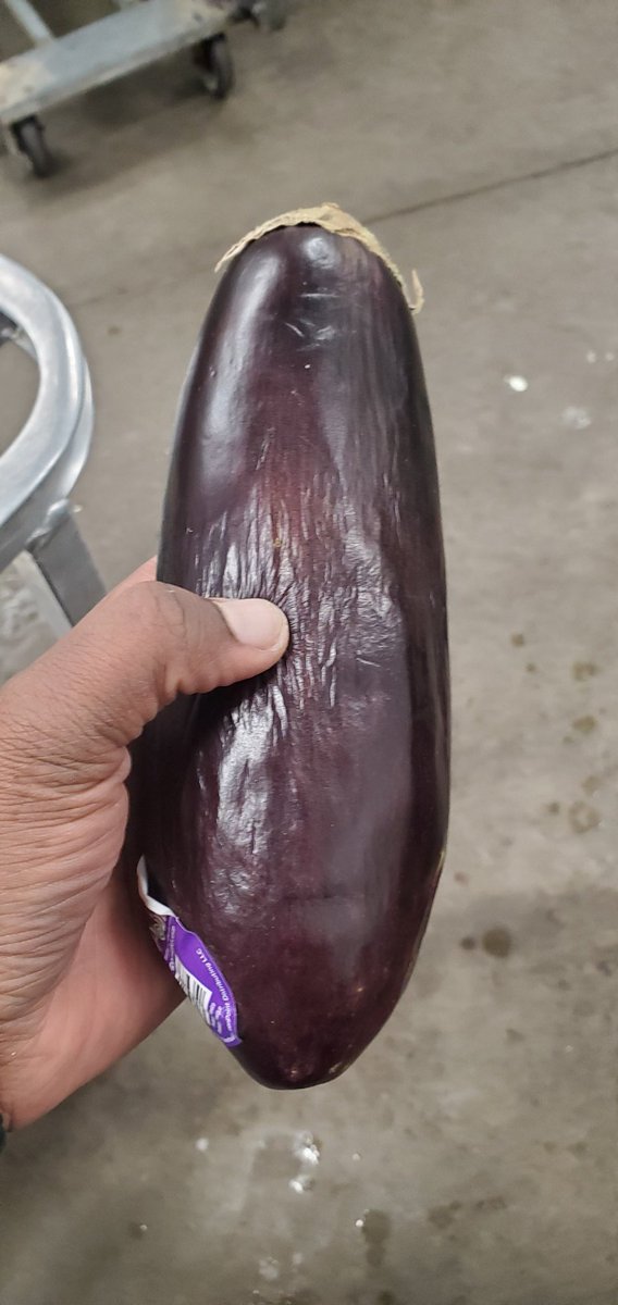 Dgtldead's tweet image. This is what happens when you try Testicle Tanning...

Also the eggplant emoji was always a lie. Eggplants get soft FAST #producetips