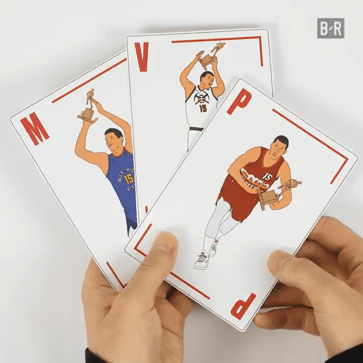 BR_MVPbot's tweet photo. @Mx__Lamphier Jokic as 2022 MVP is… in the cards 🃏

RT to show who you’re rocking with for MVP https://t.co/MPDl9hLuvz
