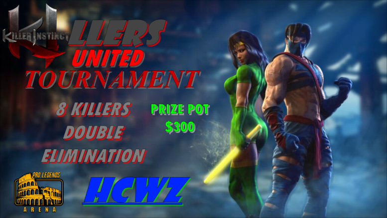 Don't forget to contribute to the Killer Instinct Matcherino
Live this Sunday at Legends League 
matcherino.com/tournaments/68…

you can contribute via the quests, follow, share, subscribe [on YouTube, save your $$ on Twitch]. every bit helps🙏🏽🔥

#KillerInstinct #FGC