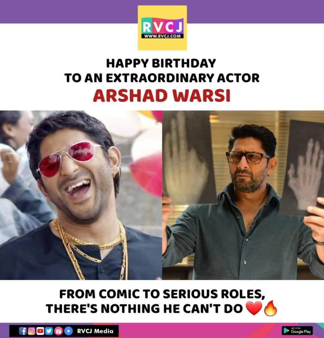 Happy Birthday Arshad Warsi!    