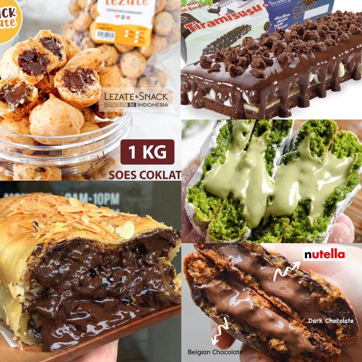 makanan &amp; cemilan ✨manis✨

- a thread -