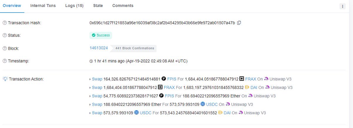 I literally have ur wallet man. YOU tweeted prayers to your followers and acted like a victim 10 minutes after you sold 2mil. 

etherscan.io/tx/0x696c1d27f…