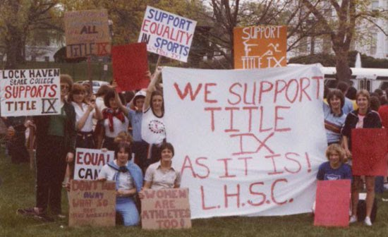 ichoi024's tweet photo. Title IX helped women to gain equal opportunities in sports. However, women are still fighting to gain equality in other factors like wage, treatment, etc. #ucr150 @besavageee https://t.co/UlUZEsIZZL