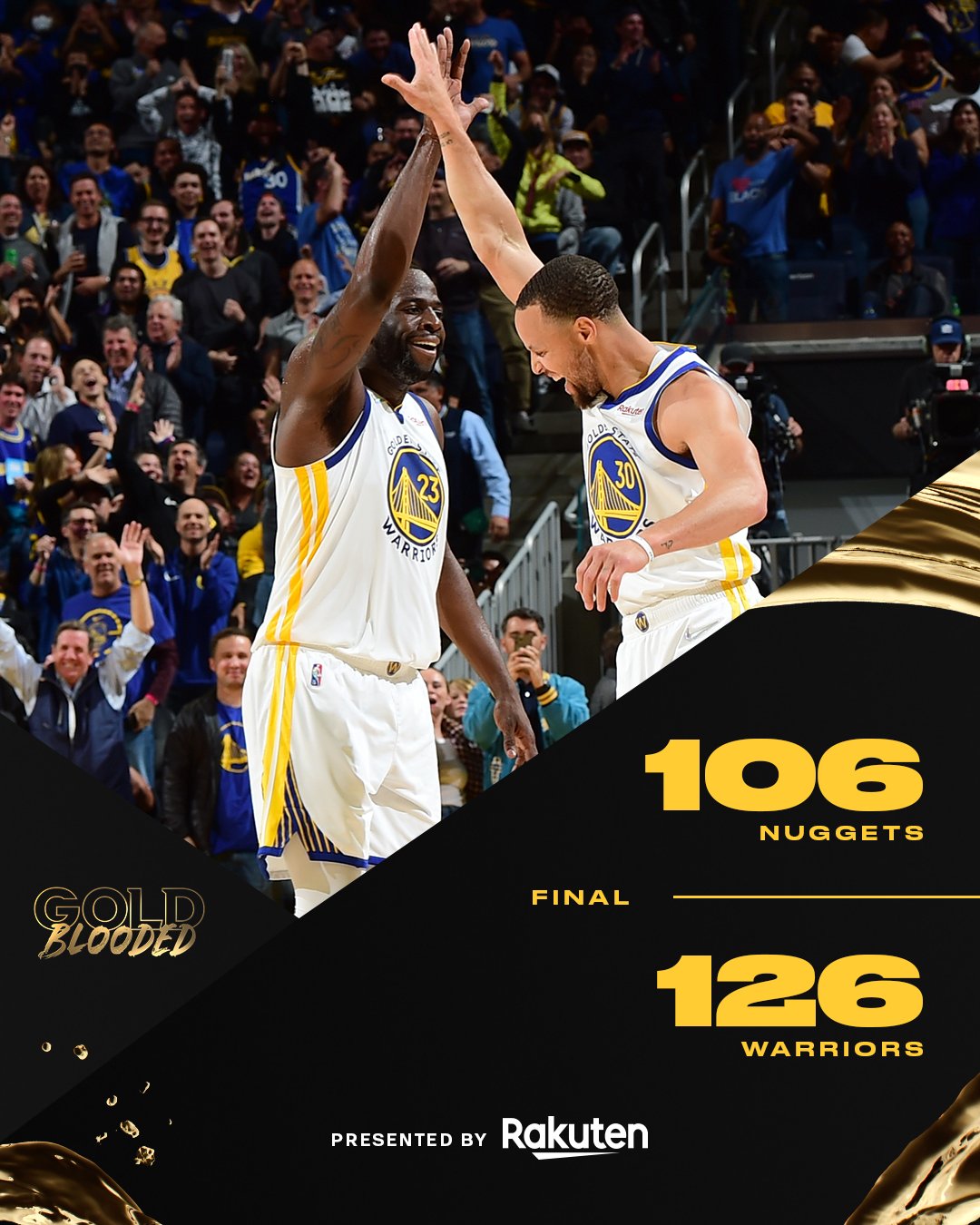 final score graphic