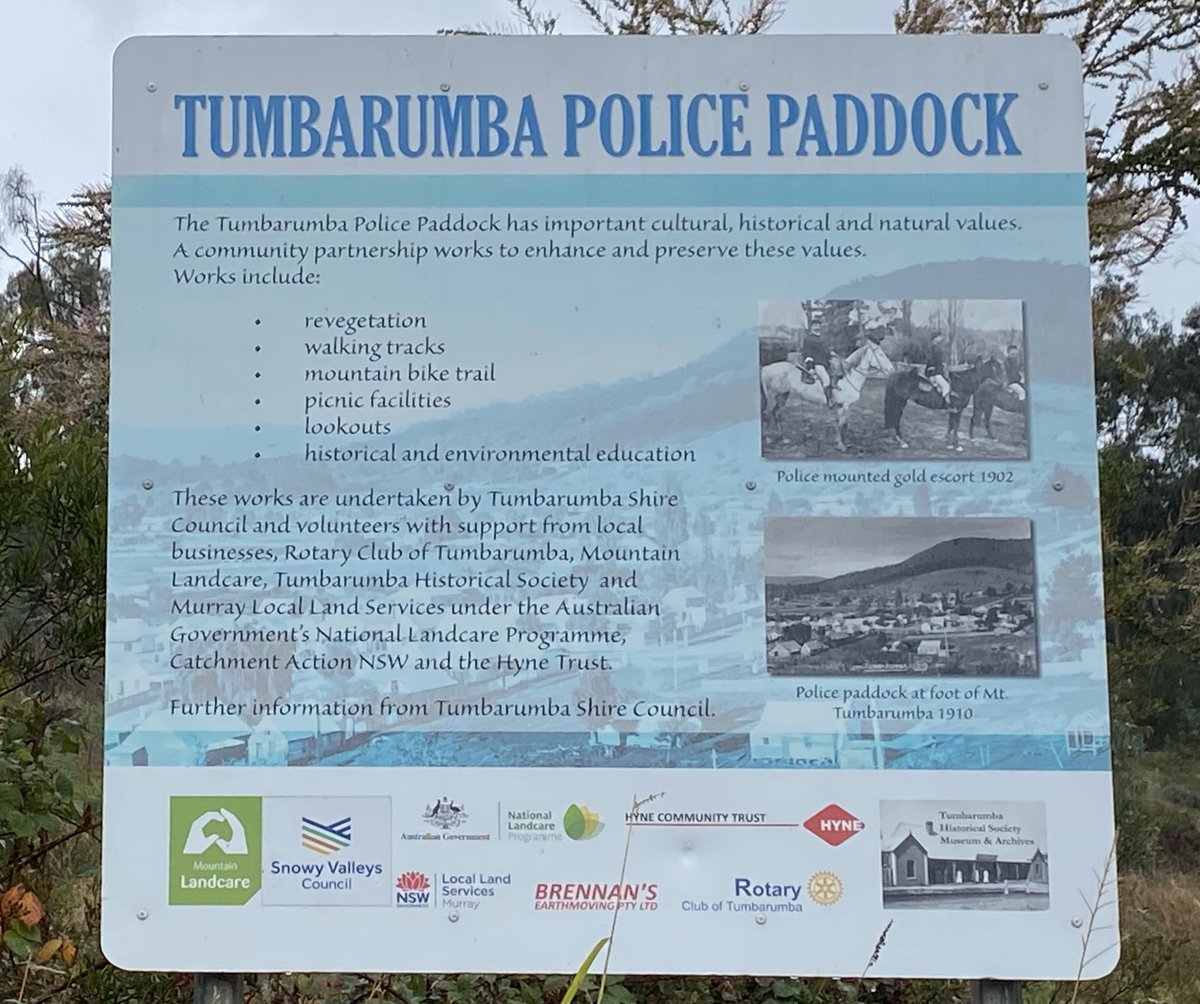pathfinders_nsw's tweet photo. Wonderful to see so much #TrackerHistory on display at Tumbarumba, including stories about Whyman Maclean &amp; the old police paddock. https://t.co/Fg75PaGJ1g